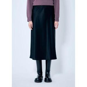 25 FW 막스마라 여성 실크 미디 스커트  max0259003blk