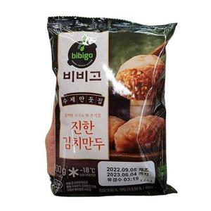 CJ 비비고 수제 진한김치만두 200g x 2개 a49913