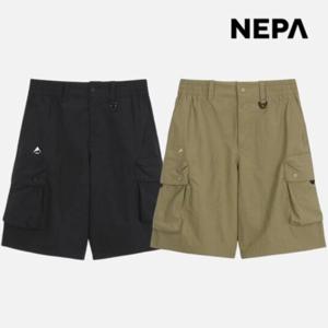 [네파] 공용 라이프스타일 5부 카고 반바지 하프팬츠 7LC1765