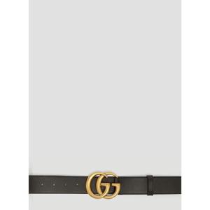 25 FW 구찌 여성 GG 마르몽 가죽 벨트 guc0233072blk