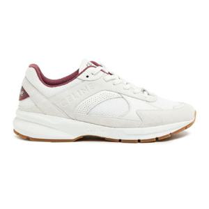 25 FW 셀린느 여성 Runner CR 03 low lace up sneakers optic white beige burgundy CEL7Z8VPWHTI21A100 TP858530369