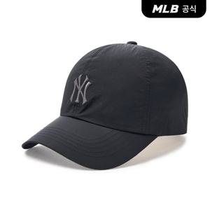 [MLB공식] 25N 고프코어 경량 나일론 언스트럭쳐 볼캡 NY (Black) 3ACPB055N