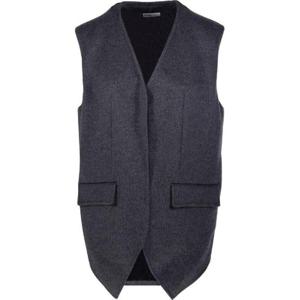 보테가 베네타 레귤러 핏 더블 페이스 조끼 835294V4CB0 1307CHARCOALMELANGE TP944975931