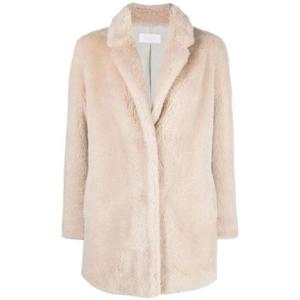 25 FW 이브살로몬 시어링 트리밍 싱글 브레스티드 코트 23WMM00880LATI TP439811607