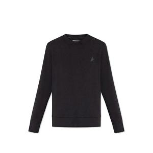 Golden Goose 디럭스 브랜드 로고 프린트 크루넥 스웨트셔츠 19900P000525 90100 TP945150707