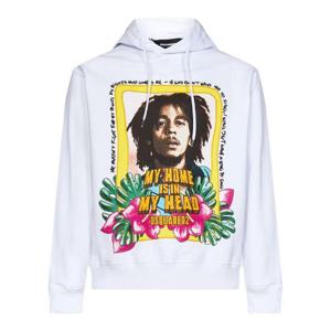 Dsquared2 그래픽 프린트 드로스트링 후드티 S71GU0571S25551 100 TP945150169