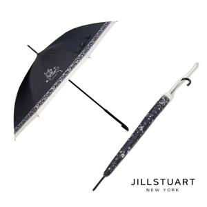 [질스튜어트][우양산][쁘띠버니] 블랙 로고프린트 장우산 JAUM5E090BK