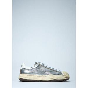 25 FW 메종미하라야스히로 남성 블래키 스니커즈  mmy0160008sil