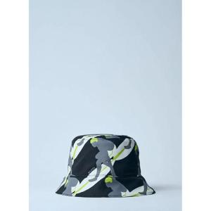 25 FW 구찌 남성 프린트 버킷 햇  guc0160019blk