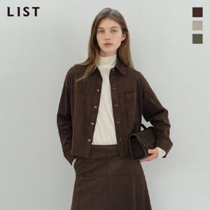 [리스트] 루즈핏 스웨이드 셔츠 점퍼_TWWJPP72030