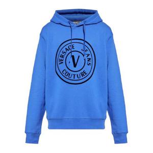 25 FW 베르사체진스꾸뛰르 로고 프린트 후드티 79GAIE06CF02E TP440088676