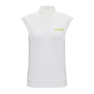 JDX HC06 여성 변형 민소매 솔리드 티셔츠(X1TSW6511WH) X1TSW6511