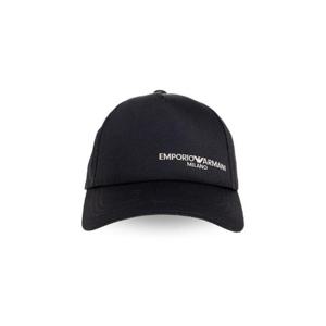엠포리오 아르마니 로고 자수 야구 모자 EM003742AF18167 UC001 TP946179500