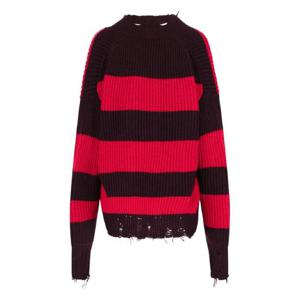 25 FW 스텔라 매카트니 스트라이프 V넥 스웨터 6K10363S2585 TP440451874