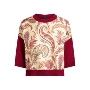 25 FW 에트로 페이즐리 프린트 티셔츠 WRKE0060AV705 TP440554474