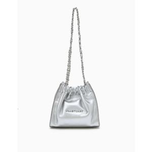 [질스튜어트ACC] JAWA5E358SV [코코체인] 실버 소가죽 체인 미니크로스 겸 숄더백