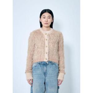 25 FW 아크네 여성 질감 마감 가디건 acn0259026bei
