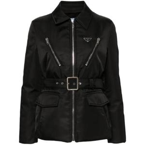 프라다 트라이앵글 로고 패딩 재킷 292199SOOO1WQ8