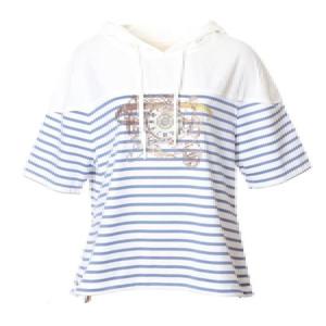 [요하넥스]스트라이프후드티셔츠(B5B5TQ13)