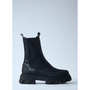 25 FW 가니 여성 클리트 미드 첼시 부츠  gan0261022blk