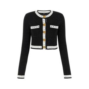 Balmain 싱글 브레스트 가디건 BF1KL101KE74 EHQ TP946360657