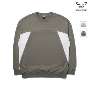[다이나핏] (택가 99,000원) 카키 EAVAN (에반) 맨투맨 YUW22263K7
