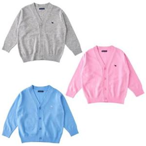 [블루독8-키즈] 택1 핑크 니트브이넥가디건 간절기 공용 점퍼 자켓 두돌선물 초등학생 25A7520003