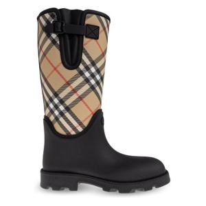 버버리 플레이드 패턴 웰링턴 부츠 8111644 A1189BLACK TP946582612