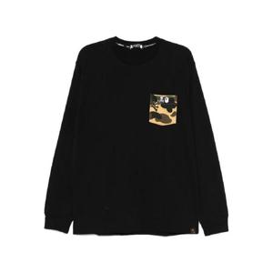 25 FW 마스타 X 베이프 로고 패치 포켓 티셔츠 001LTF731911X TP441258043