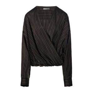 드리스반노튼 버티컬 스트라이프 랩 프론트 셔츠 010715 2267 7