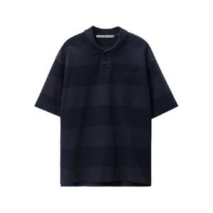 알렉산더왕 마리나 스트라이프 피케 폴로 셔츠 6CC3251094963B