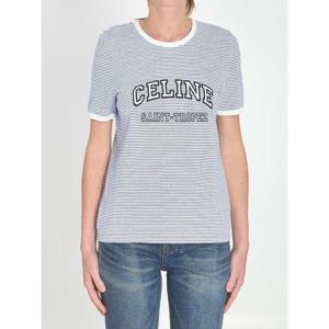 라프리마 CELINE 70S 티셔츠 인 스트라이프 저지 셀린느 2X36M880Y 01ZQ