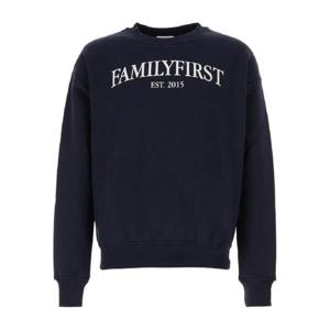 25 FW 패밀리 퍼스트 로고 프린트 크루넥 스웨트셔츠 W24FFSF2404 TP441363058