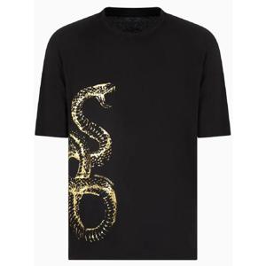 25 FW 아르마니 익스체인지 스네이크 프린트 티셔츠 XM000213AF10356 TP434390182