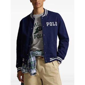 폴로 랄프로렌 바시티 레터링 자수 봄버 재킷 710972666