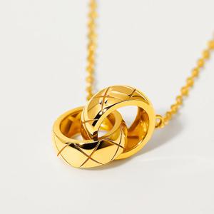 골드앤 순금 24K 스너글링 리앙 목걸이 2.6g