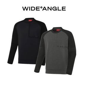 [와이드앵글]PF 하이브리드 맨투맨 티셔츠 M WMU23201