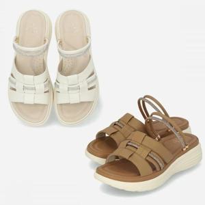 엘칸토 세이브존05 여성 양가죽 투웨이 논슬립 경량 샌들 3.5cm LCWW51U526