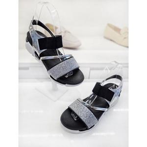 세레스 세이브존07 글리터 사선 샌들4.5cm CR20234U