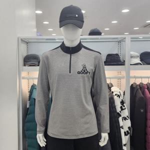 [디즈니골프]남성 폴라 반집업 티셔츠 (DN3MTS013-BR)_US