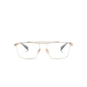 Balmain Eyewear 브리게이드 VI 스퀘어 프레임 선글라스 BPX149C