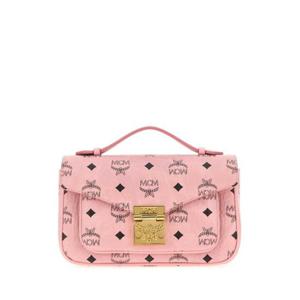 토리버치 여성 연핑크 Romy 가죽 플랩 크로스백 166982 001