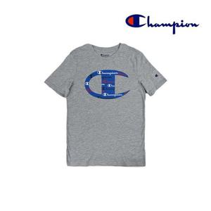 [챔피온키즈]Champion 로고 반팔티셔츠(8164CB_GR)