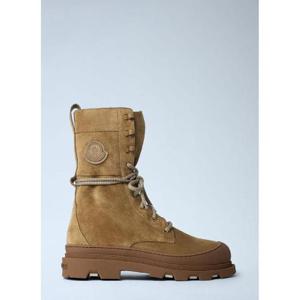 25 FW 몽클레어 여성 베라 로고 패치 부츠  mon0261052brn