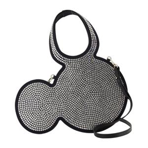 코페르니 미키 미니 새틴 크로스바디 백 DBA102F9010 BLKSLV BL