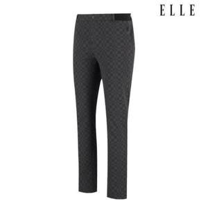 엘르골프 세이브존01 남성 사각 패턴 일자핏 바지 6L11604 192