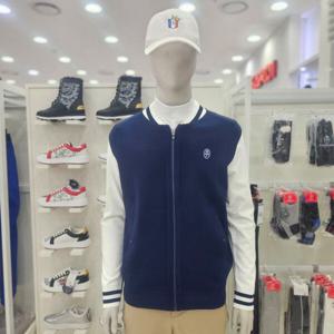 [까스텔바작][까스텔바작 골프]  남성 니트 집업 점퍼 BGDSSJ001