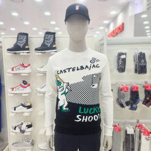 [까스텔바작][까스텔바작 골프] 남성 라운드 풀오버 BGDSSW003_W