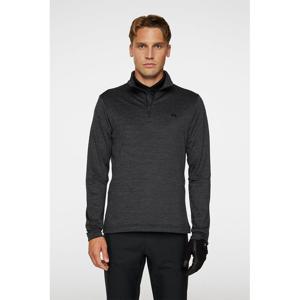 제이린드버그 FW 남성 데스트리 집업 골프 기능성 테리 미드레이어 블랙멜란지 GMJS10975