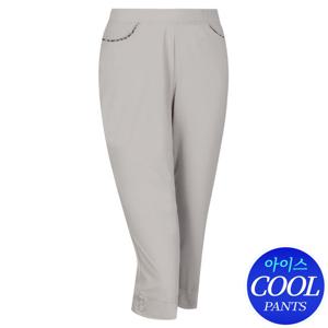 샵앤) 국산 여성 여름 쿨링 7부 밴딩 스판 슬랙스 ACE-WPT-0523-베이지-z